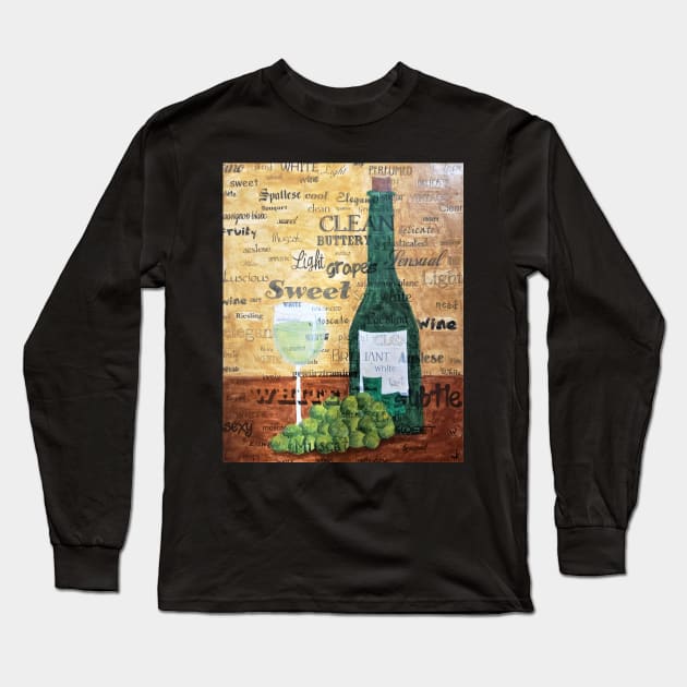 A Bottle of White Long Sleeve T-Shirt by jardakelley